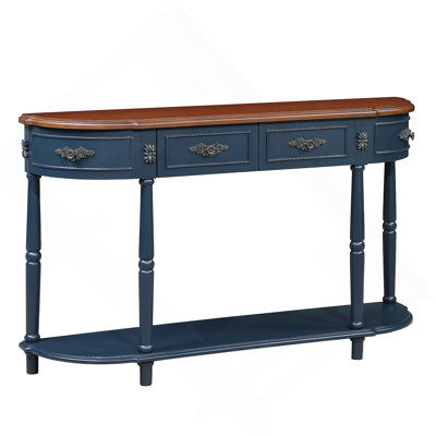 Driscilla Retro Style 52 inch Solid Wood Console/ Sofa Table