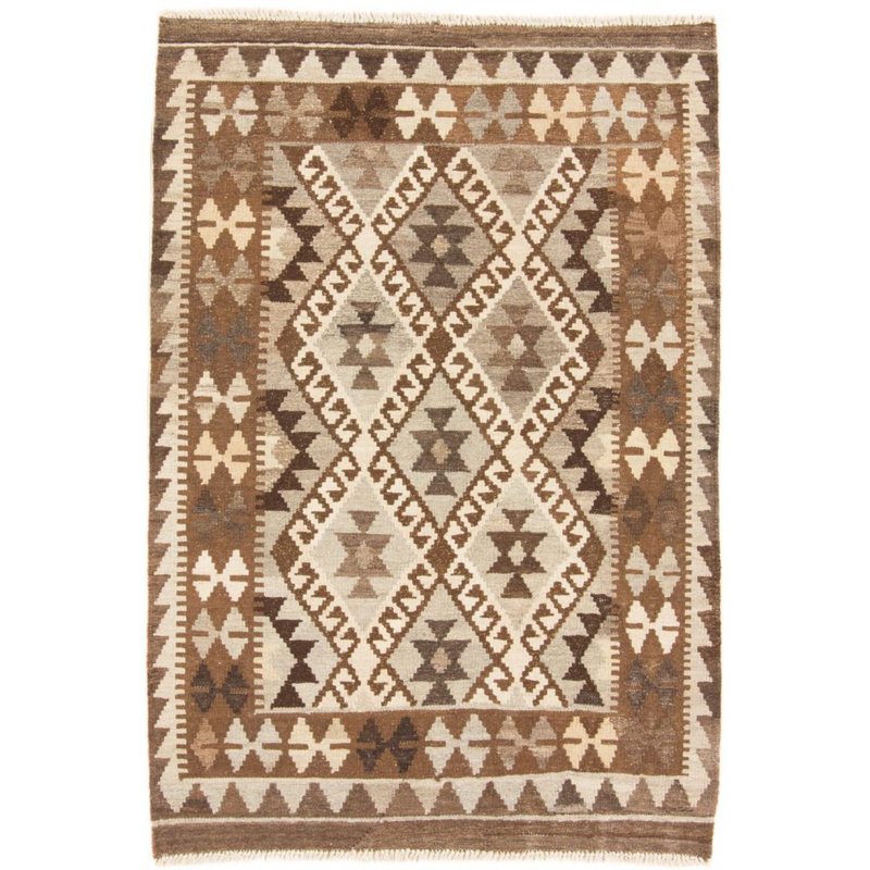 Geometric Hand Woven 101cm X 148cm Area Rug