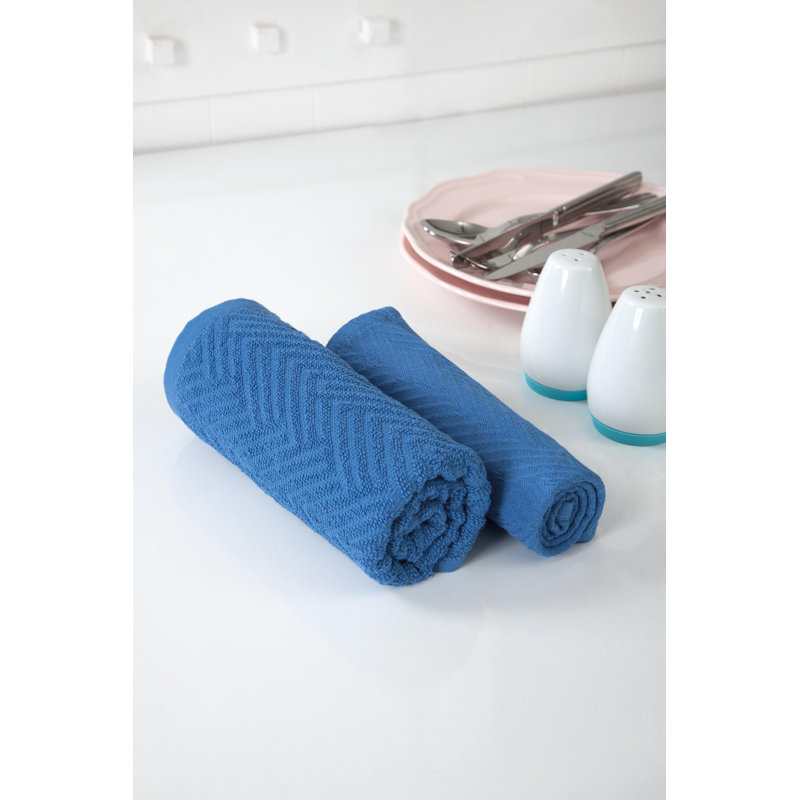 Linge à vaisselle, Bleu