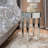 Gomidas Mirrored Glass Top End Table