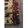 Mikiel Authentic Hand-Tufted Handmade Deep Red, Gold, Tan & Black Modern Abstract Wool Area Rug
