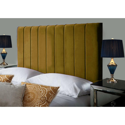 Upholstered Velvet Headboard