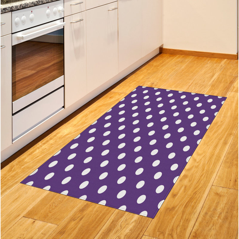 Tapis décoratif aubergine, Rectangle 2 pi 7 po x 5 pi