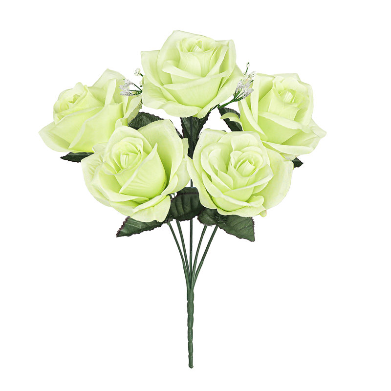 Rosier artificiel ouvert, Vert