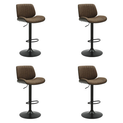 Ensemble de 4 tabourets de bar Westerfield