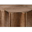 Table d'appoint, tambour, côté, bout, table de chevet, lampe, salon, chambre à coucher, cuivre métallique, contemporain, moderne-2017458007