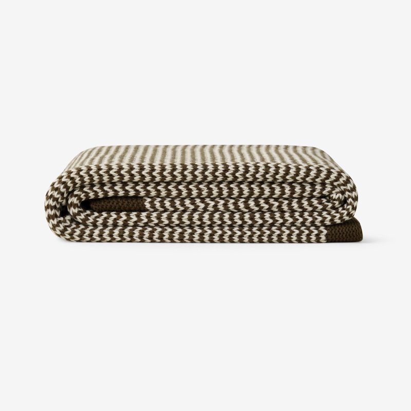 Lecia Throw Blanket, Green