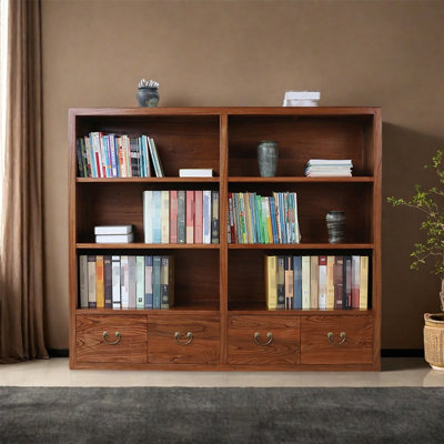 Simple and unique designed bookcase