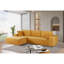 Canapé modulaire convertible Cozyform en velours côtelé doux, canapé confortable moderne avec rembourrage en mousse, canapé-lit modulaire confortable pour le salon, la chambre à coucher, aucun assemblage requis-1534592272