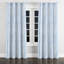 Rideaux de fenêtre Modern - rideaux à œillets rayés bleu et blanc doux - 1 panneau-966802697-966802700
