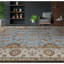 Cornwall Wool Oriental Area Rug in Light Blue/Ivory-124928445