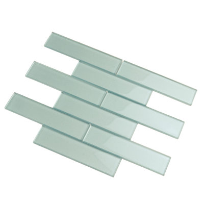 2X8 Subway Glass Mosaic Tile