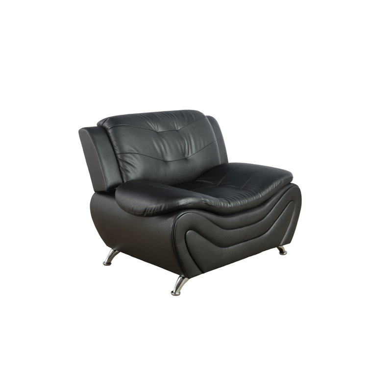 Chaise en similicuir