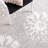 Aholla Hand Tufted Wool/Viscose Floral Rug in Silver-1368443864