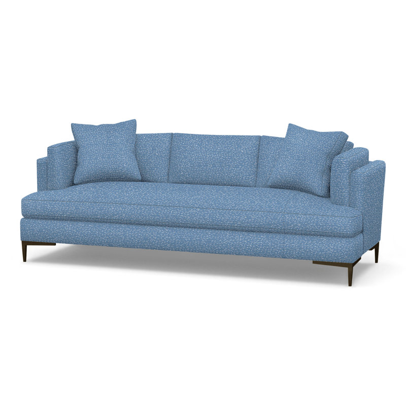 Aiden Upholstered 90.5'' Sofa, Antique Bronze, Perigold Arigato Morning Glory