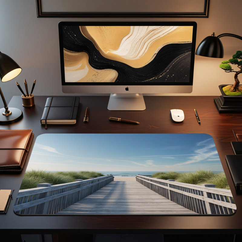 Polyester Desk Pad, 23.6x13.8