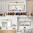 Modern 8- Vanity Wall Fixture, Brushed Nickel And Frosted Glass, For Bathroom & Hallway Lighting, , Comfortable , Simple To Install Lamp, Glass Shade, Suitable Bathroom, Hallway, Bedroom, Material,-655893085-655893080-655893030