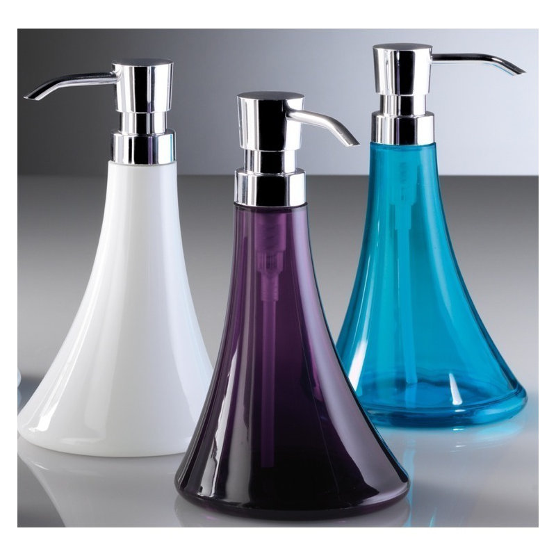 Distributeur de savon Atsunori, Turquoise transparent