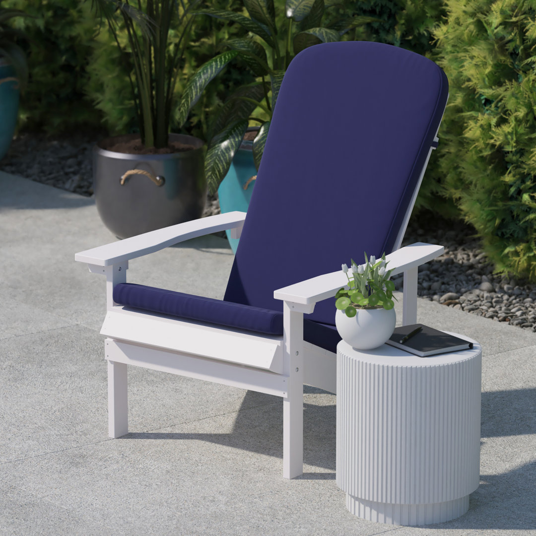 McEwensville All-Weather High Back Adirondack Chair Cushions (Set of 2) Rosecliff Heights 