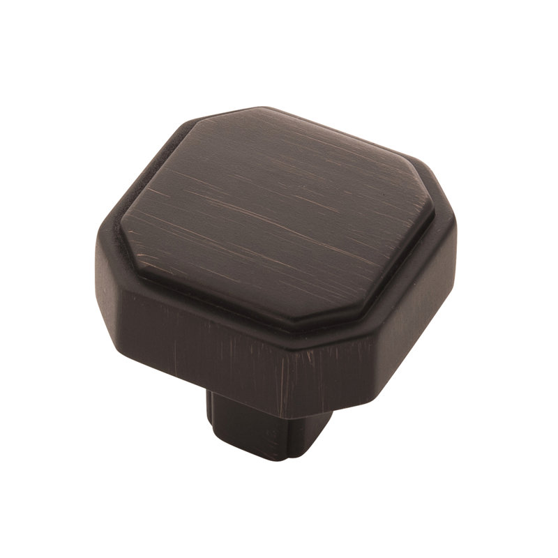 Monroe Square Knob, Vintage Bronze