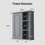 Olevide Wall Bathroom Cabinet Over The Toilet Storage-128506307