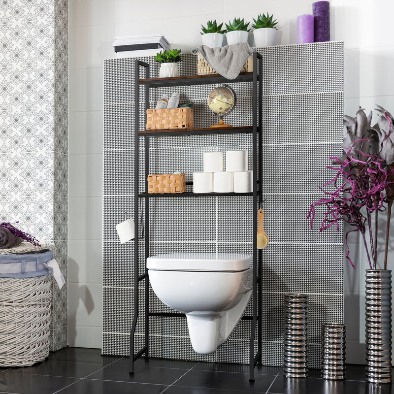 Rangement pour salle de bain Mehme, Noir