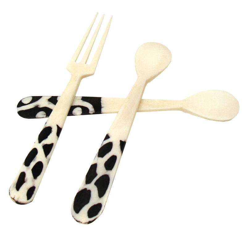 Ensemble de cuillères spécialisées 3 pièces, 2 cuillères, 1 fourchette