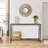Narrow Console Table, 47 Inch Sofa Table With Adjustable Shelf, 2-Tier Long Skinny Table-1486158824-1486158823