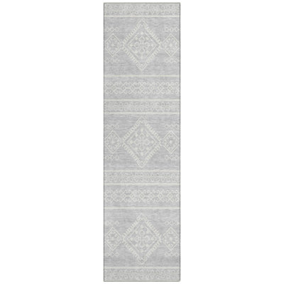 Chaena Flatweave Washable Southwestern Indoor / Outdoor Rug