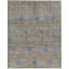 Hand Woven Silk and Wool Geometric Area Rug