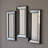 Wood Flat Wall Mirror