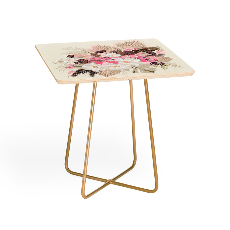 Table de bout à pieds croisés