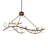 Demisire 8 - Light Dimmable Modern Linear Chandelier