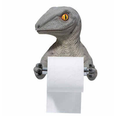 DinoGrip 3D Wall-Mounted Toilet Paper Holder