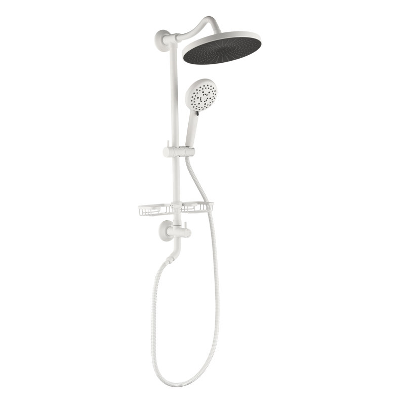 Handheld Shower Head 1.5 GPM GPM, White