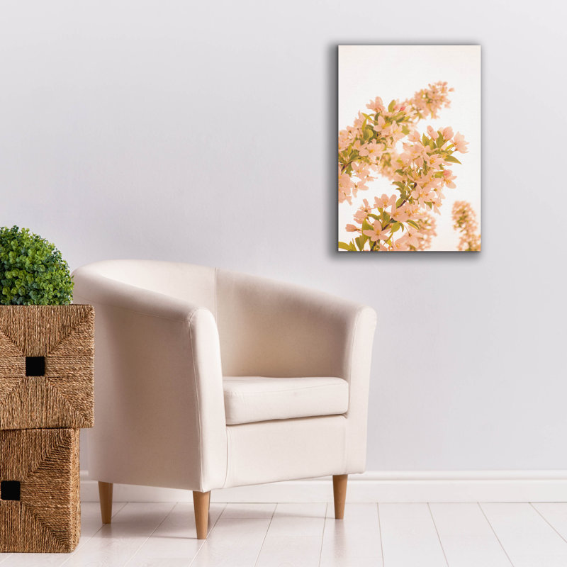  «Cherry Blossom Peach Fuzz 2» par Life BeautifuLEE, art mural sur toile, 18 po x 26 po