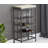 15 Bottle Floor Wine Bottle & Glass Rack-1645540622