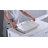 60" Quartz Stone Single Bathroom Vanity Top with Sink