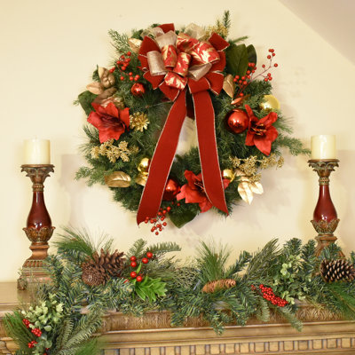 Faux 24'' Wreath