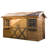 Longhouse 16 ft. W x 8 ft. D Western Red Cedar Wood Storage Shed