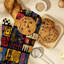 Sergé de coton brillant Ikat Oven Mitt