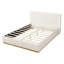 Lit à rayures moderne, minimaliste et élégant en tissu, beige, grand-129059819