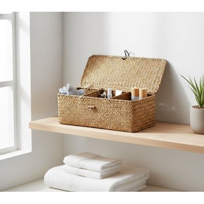 Highland Dunes Cotton Decorative Basket