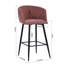 Fryman Upholstered Counter Stool with Metal Frame-1104649204