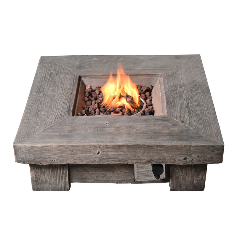 Stone Propane Fire Pit