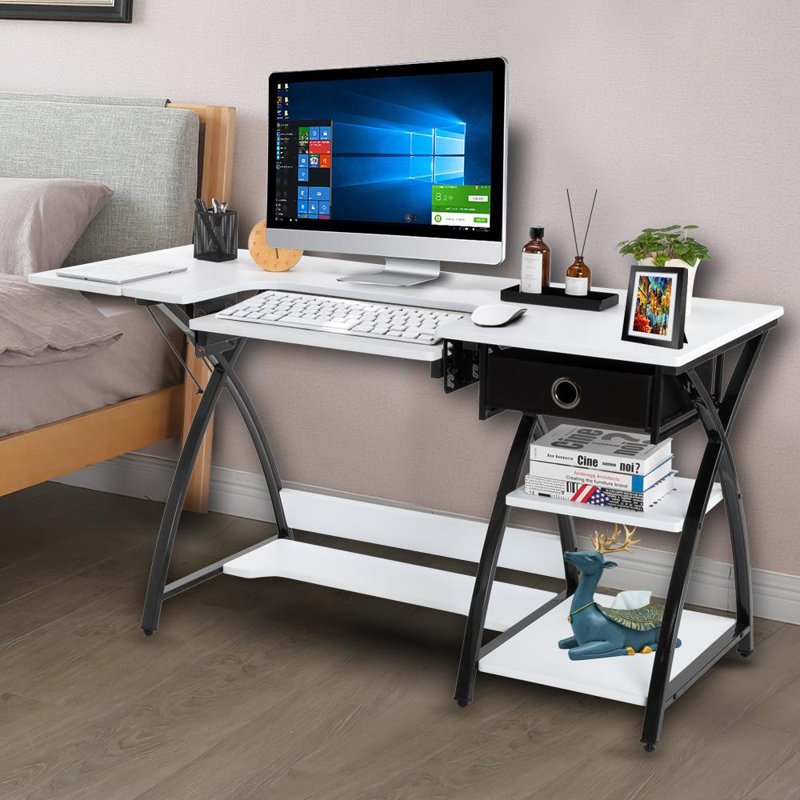 Metal Top Writing Desk