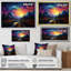 «Starry Night Train Traces To The Sky I» - art mural train-1349557250-1349557279
