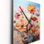 Horloge murale Zinnias-1171179993