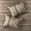 Édredon pour grand lit 7 pièces - brun / or, motifs, style intrigant-124917946-124917948