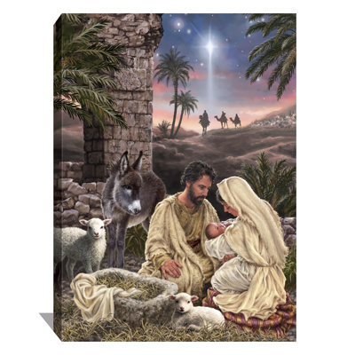 «Jesus Is Lord», art mural sur toile